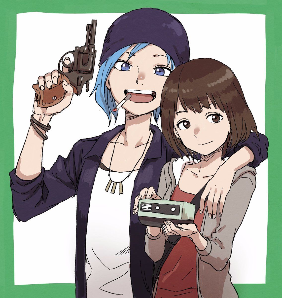 anthony gayagoy recommends life is strange fan art max and chloe pic