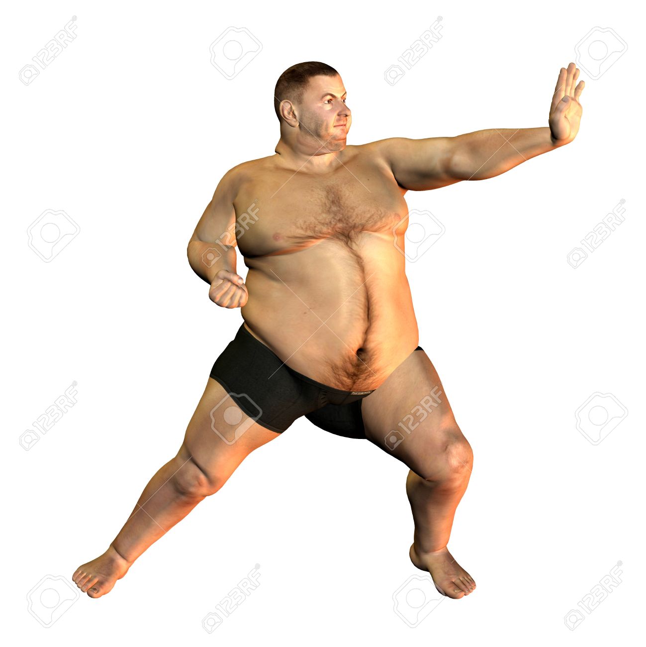 beatriz blanca barttolotti recommends fat guy sexy pose pic