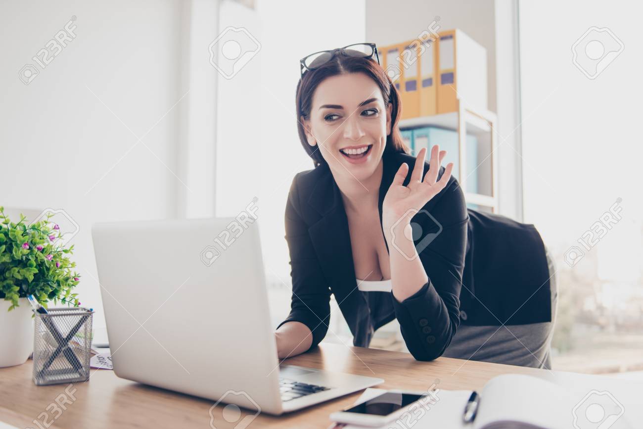 carla farris add bent over the desk photo