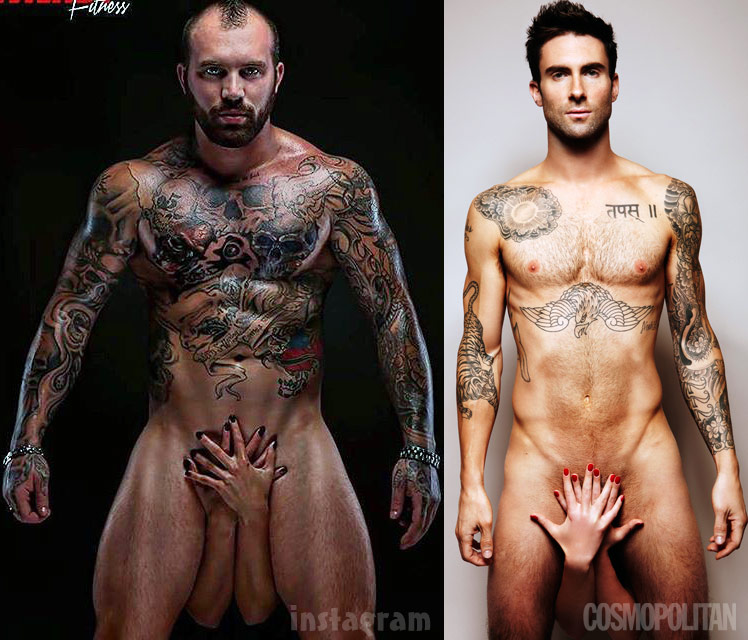 bassim yusuf share adam levine nude photoshoot photos