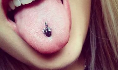 andrea turcotte recommends kissing with tongue rings pic