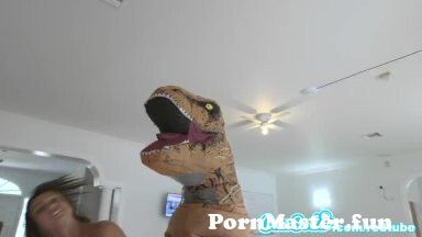 brianna bertolino recommends big ass latina teen chased by lesbian loving trex pic