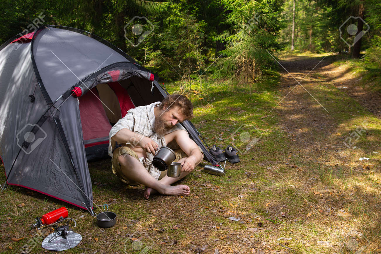 Best of Naked men camping