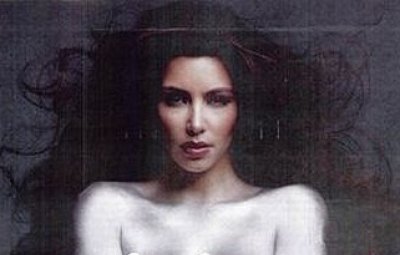 beth casper recommends Kim Kardashian Silver Nude