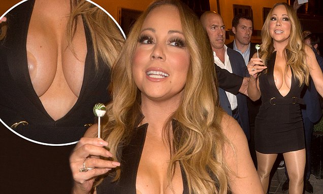 colton pregana recommends mariah carey breasts pic