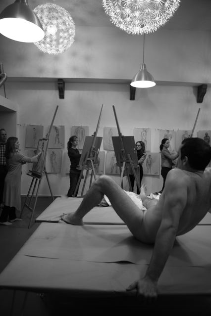 art class nude model