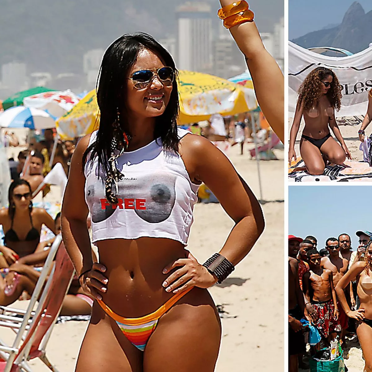 andrea garner recommends topless brazilian beach pic