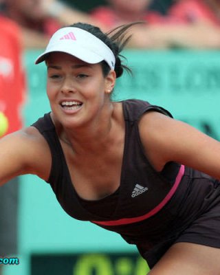 becka saunders recommends ana ivanovic nip slip pic