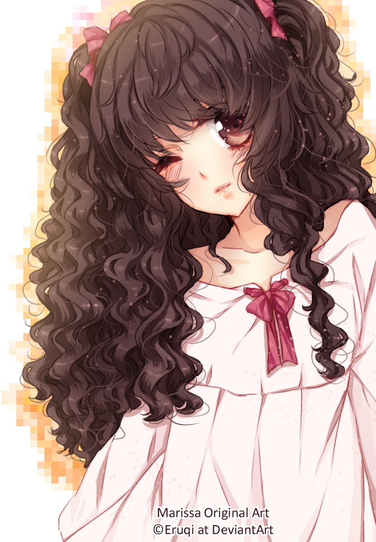 amith raj recommends Anime Female Curly Hair