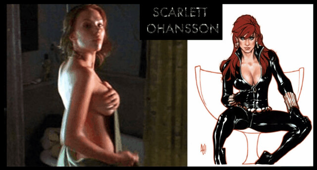Best of Avengers black widow naked