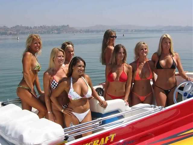 akmal javed recommends bikinis on boats pic