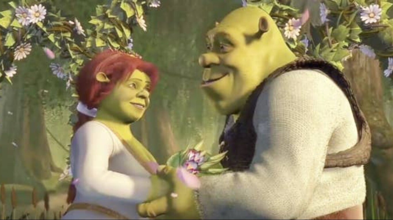 la novia de shrek