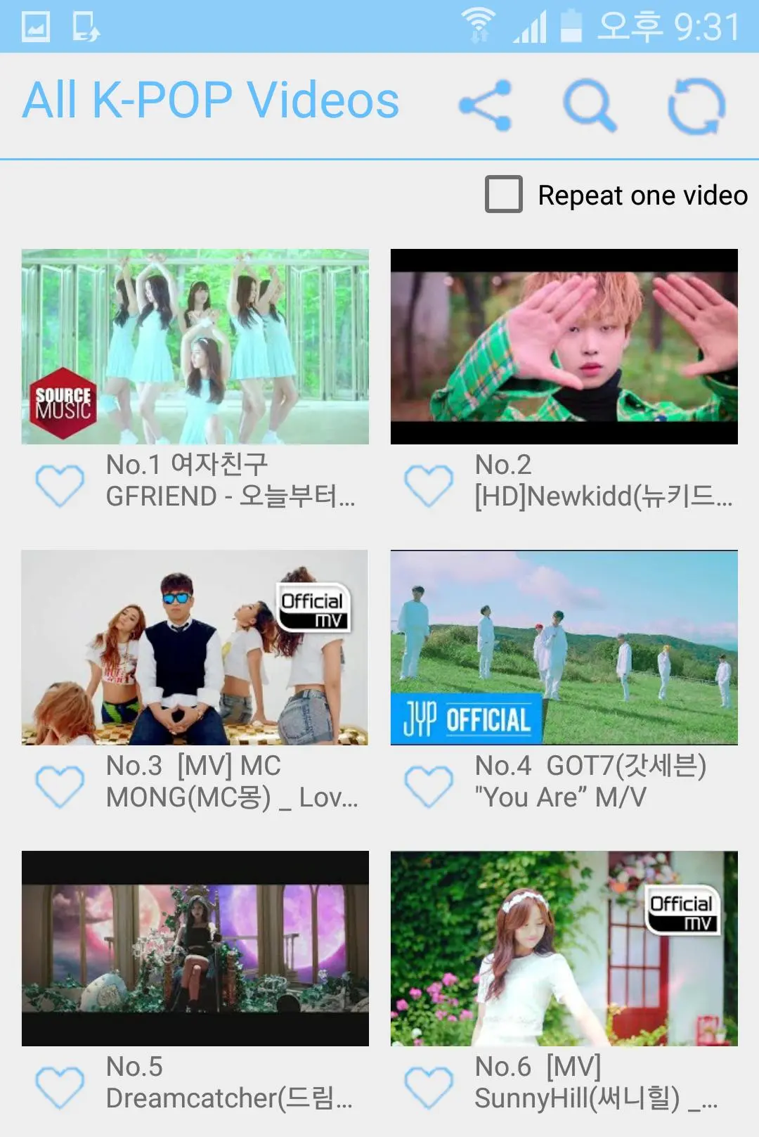 kpop music videos download
