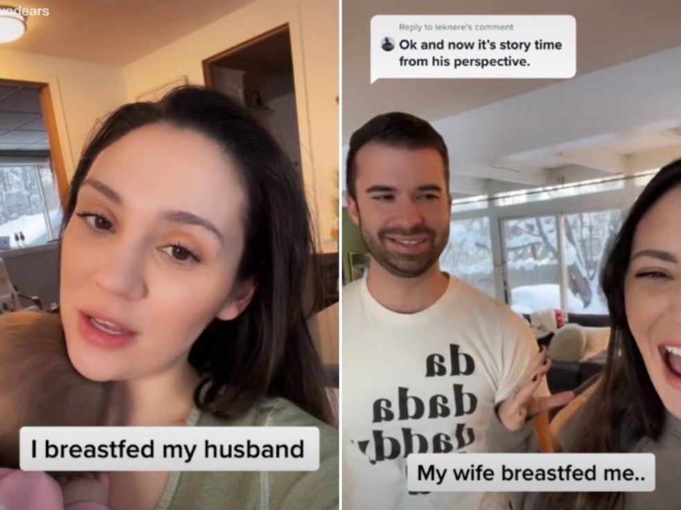 Best of Women breastfeeding men videos