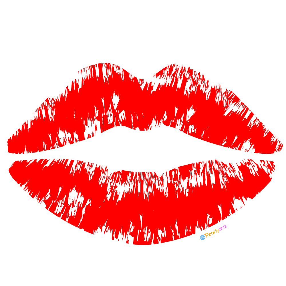 Best of Red lips kiss mark