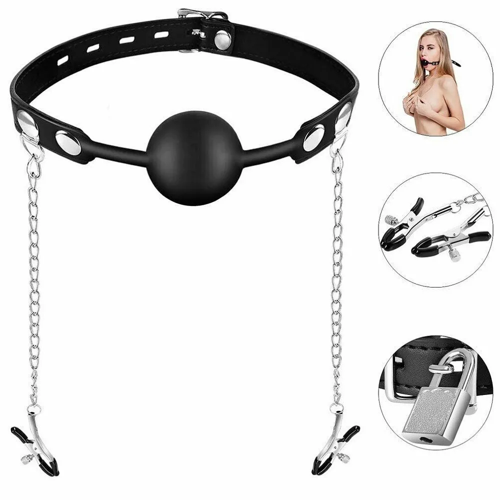debbie haight recommends Ball Gag With Nipple Clamps