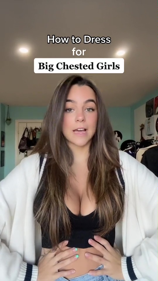 big tits button shirt