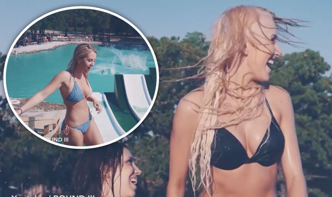 chelsie mclaughlin recommends bikini vs water slide pic