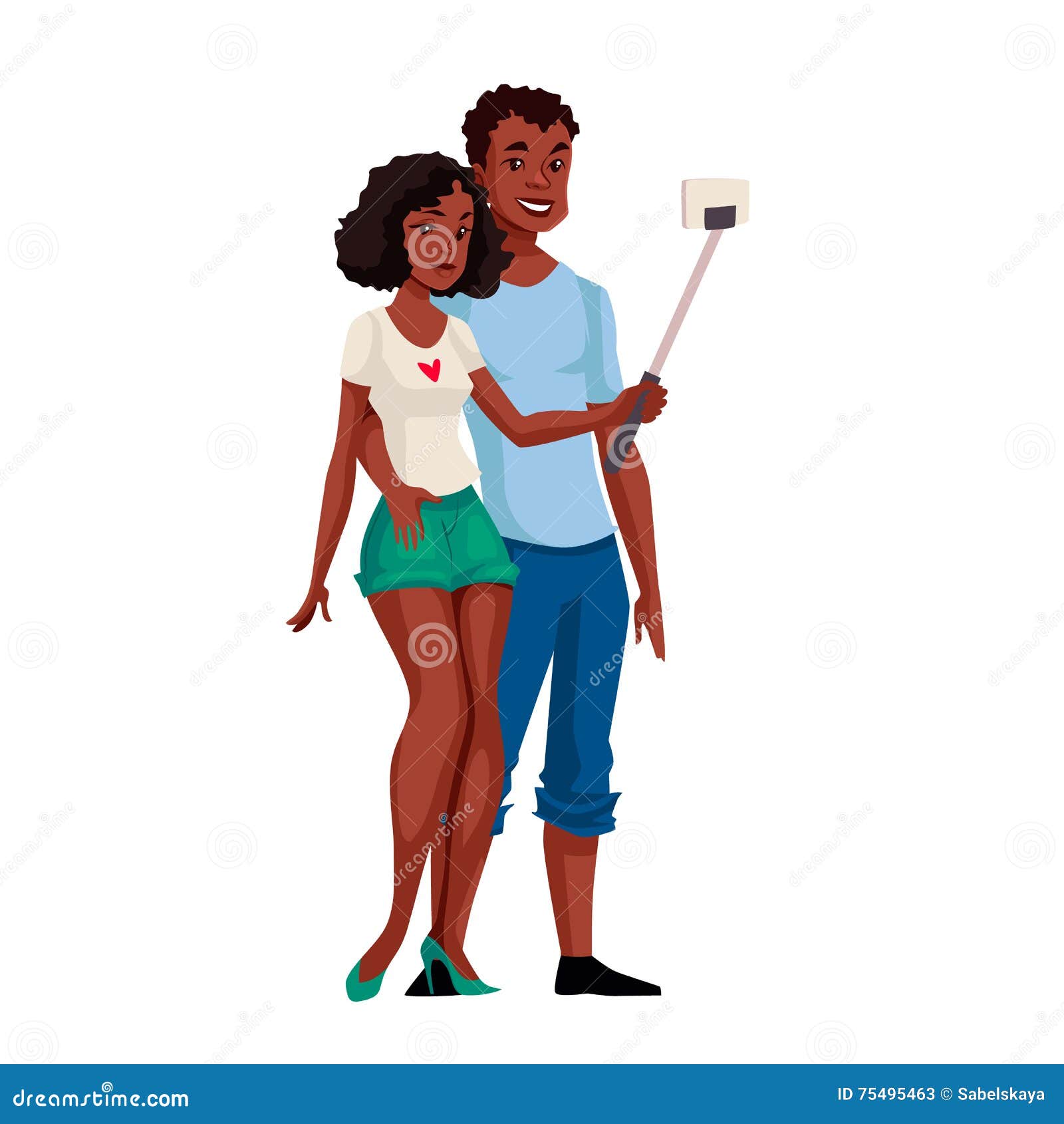 abraham santos share black couples cartoon photos