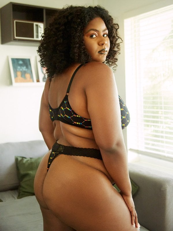 Best of Black woman in thong