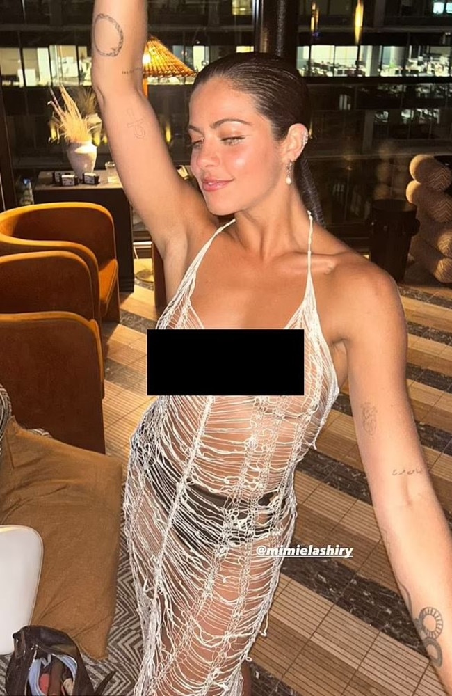 andy palk recommends braless see through pic