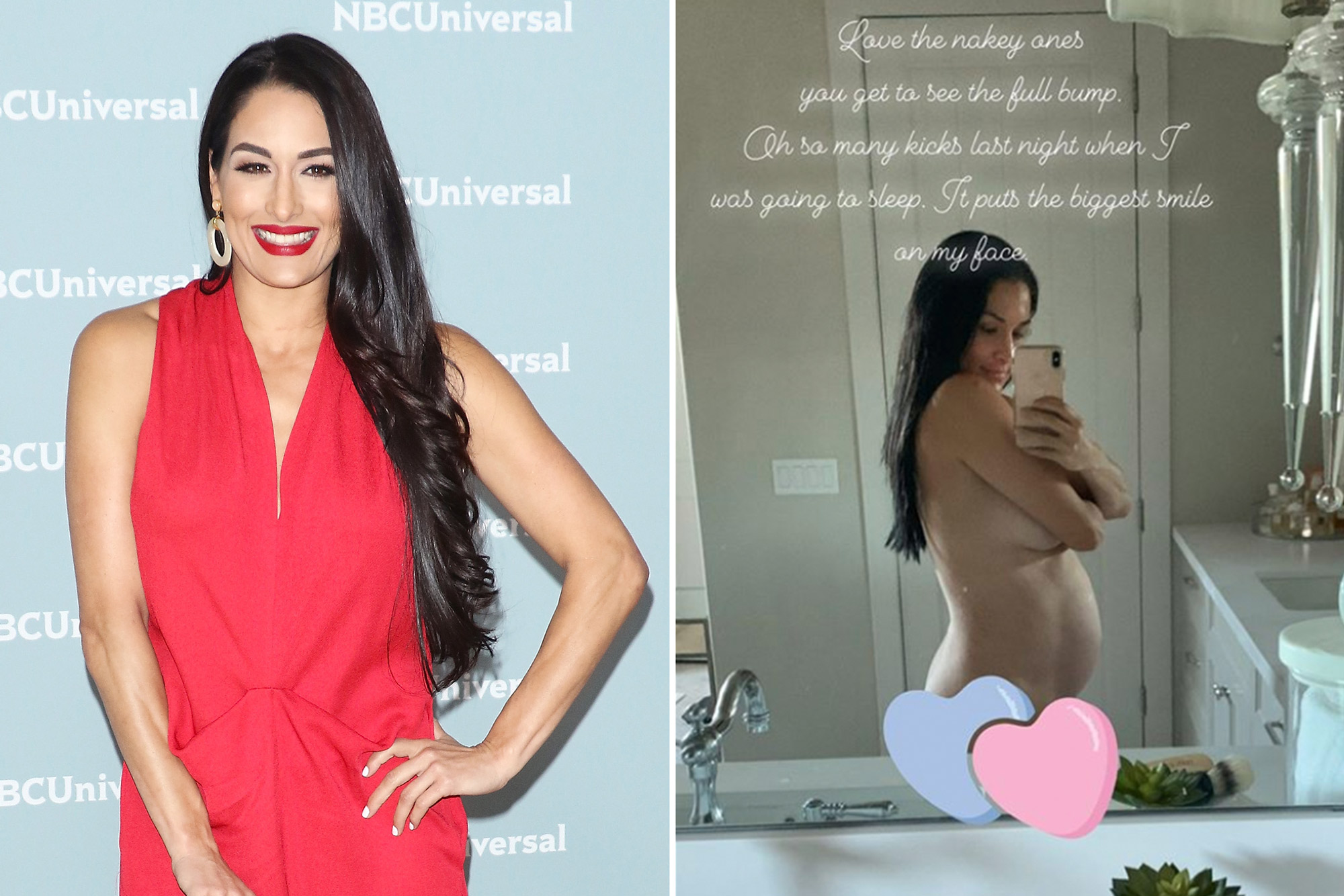 bella baci recommends brie bella naked pic