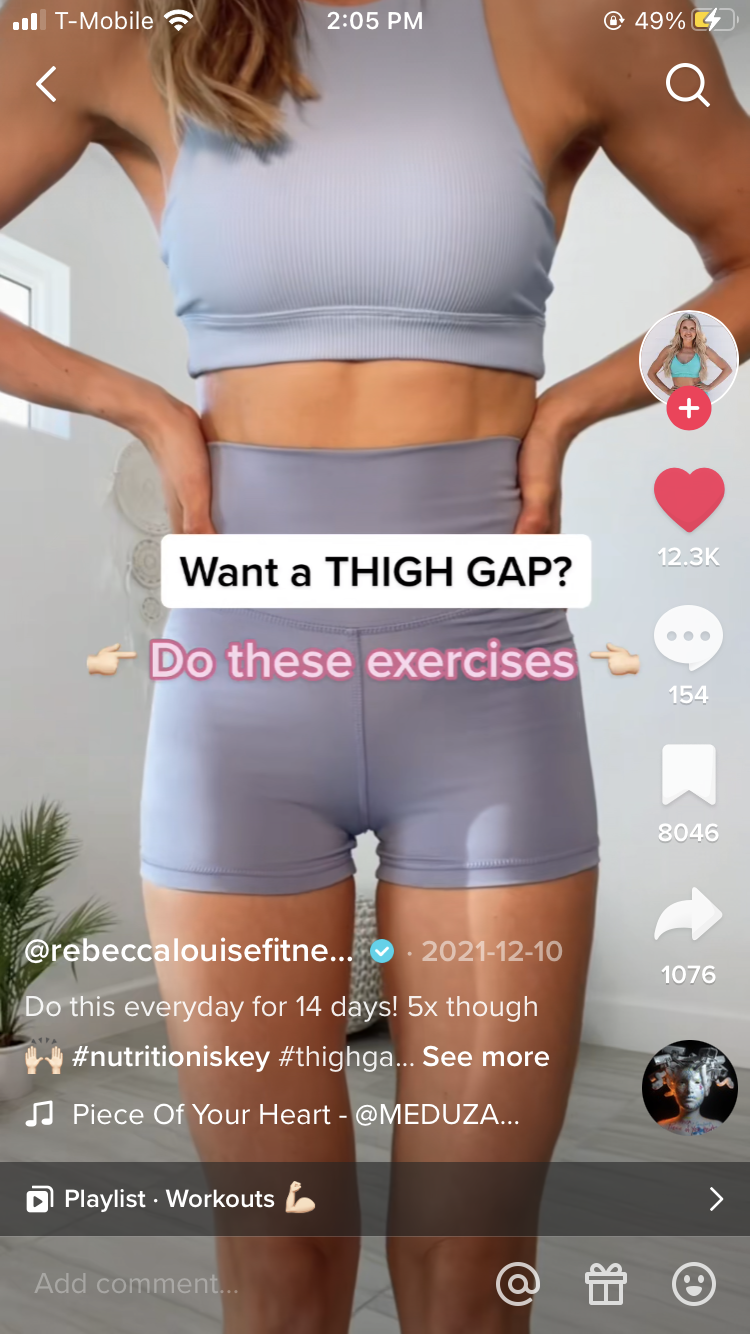 Best of Bubble butt thigh gap
