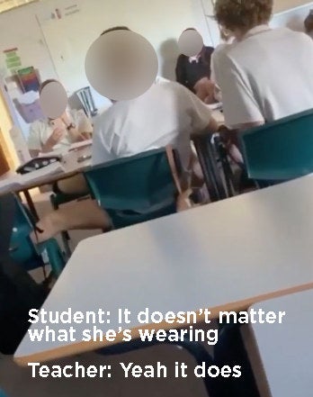 david luetchford recommends teen thong in class pic