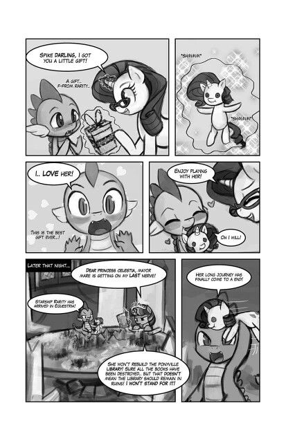 andrew els recommends Spike X Rarity Comic