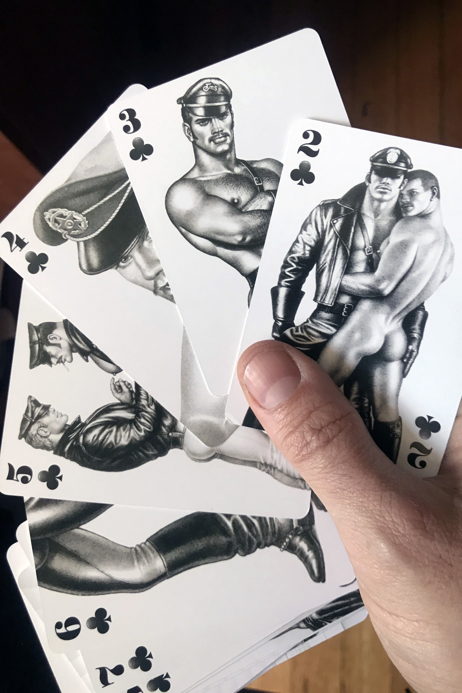 chris woolmer recommends sexy playing cards pic