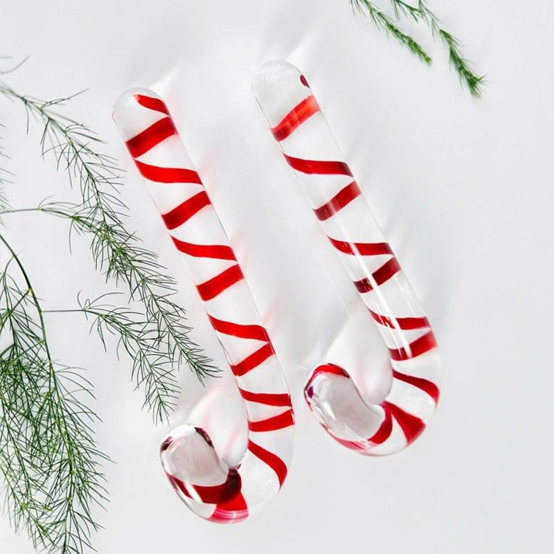 charmaine marie king recommends Candy Cane Glass Dildo