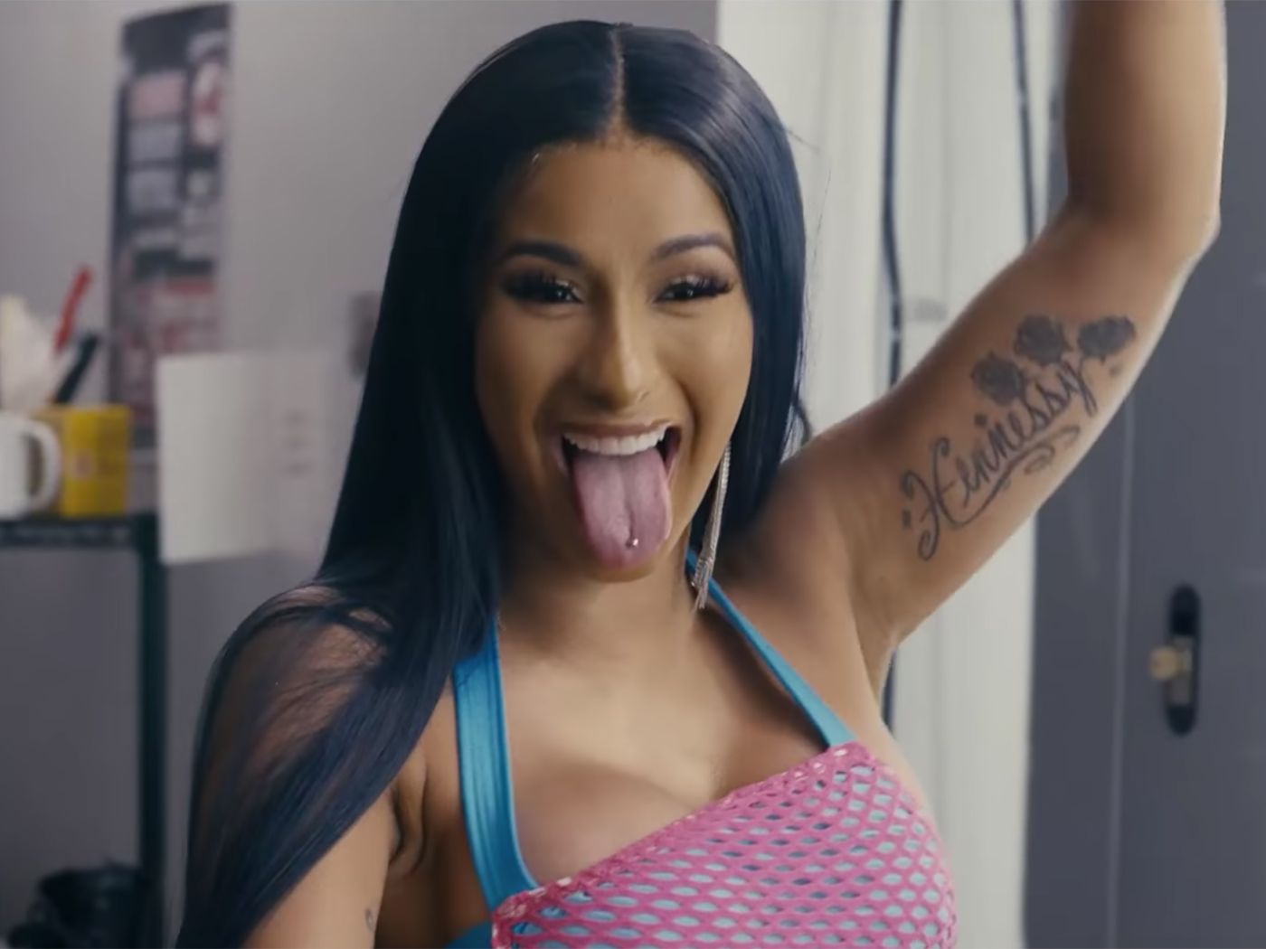 angel aristegui share cardi b long tongue photos