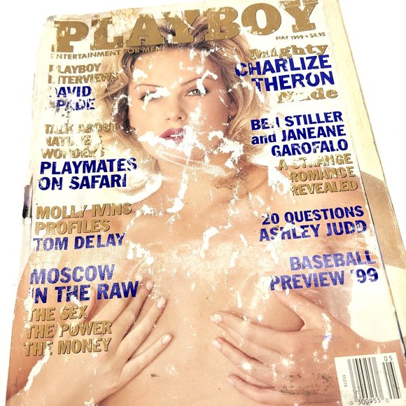 al chin add charlize theron playboy magazine photo
