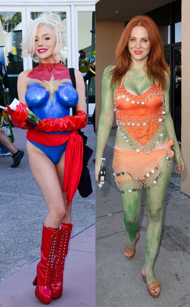 anne que recommends Cosplayers Wearing Nothing But Body Paint