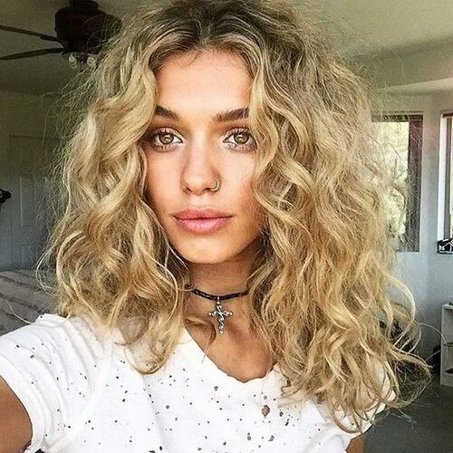 anu pallavi recommends Curly Blonde Hair Tumblr