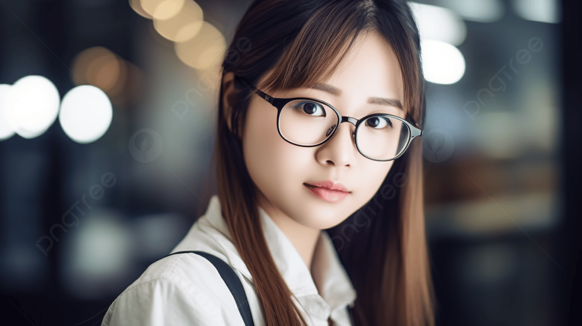 bini darwin recommends cute asian girl glasses pic