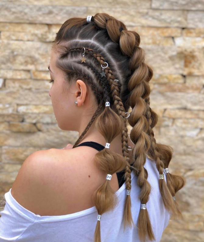 Cute Braids For Mixed Hair total recall