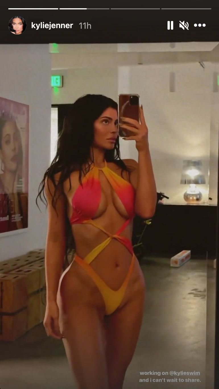 amanda whisnant share kylie jenner lingerie tease photos