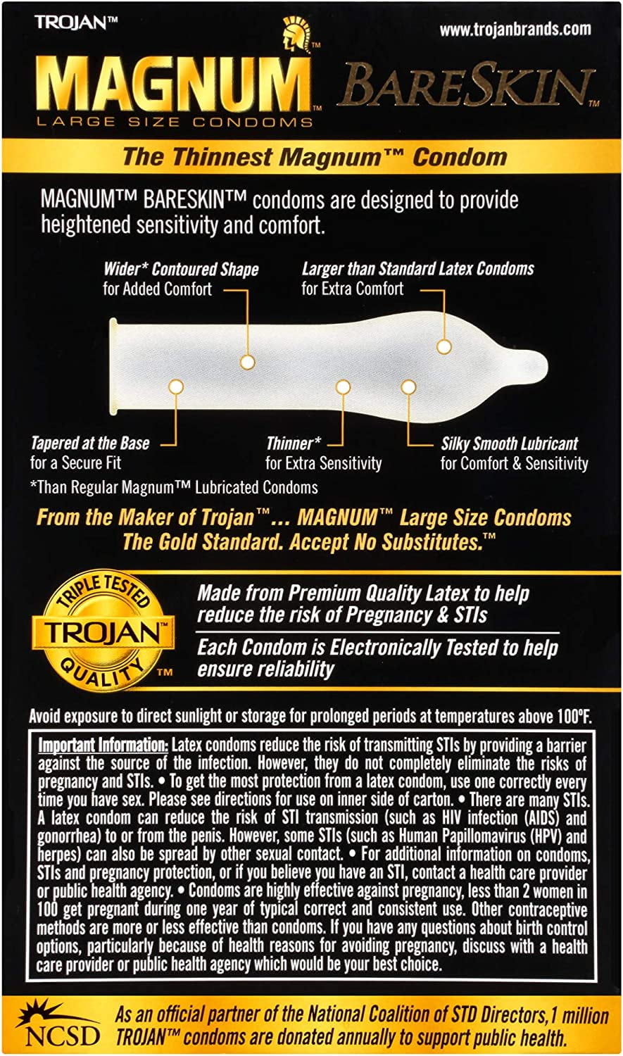 Best of Trojan magnum bare skins