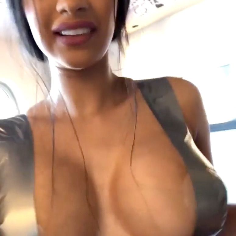 bj carreon share cardi b tities photos