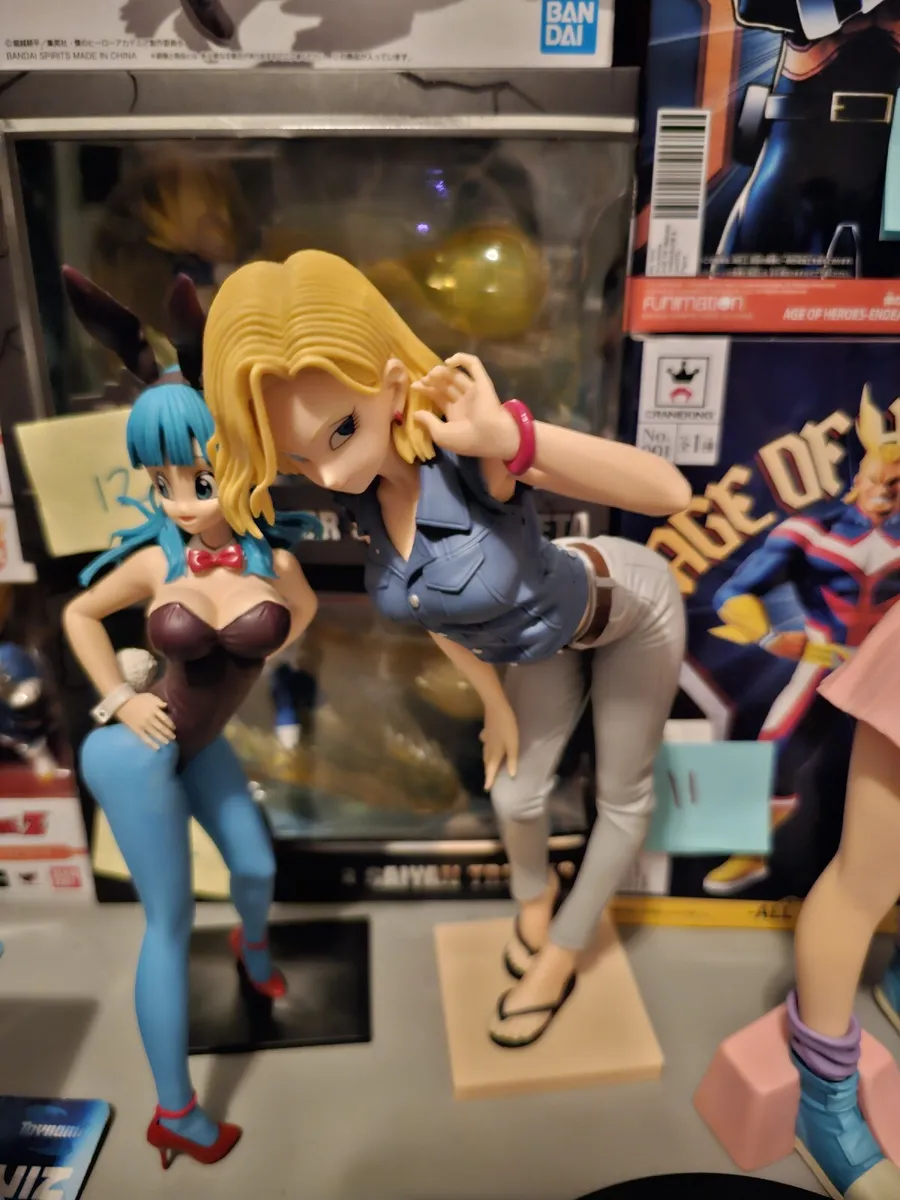 charity fairbanks share android 18 and videl photos