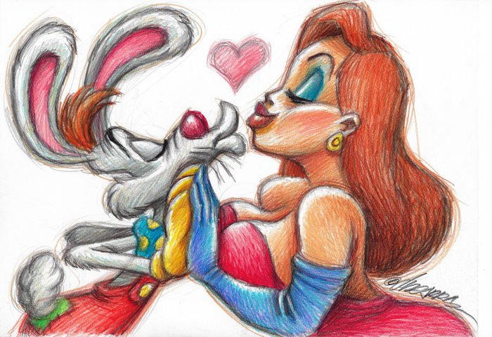 bruce spain recommends pictures of jessica rabbit and roger rabbit pic