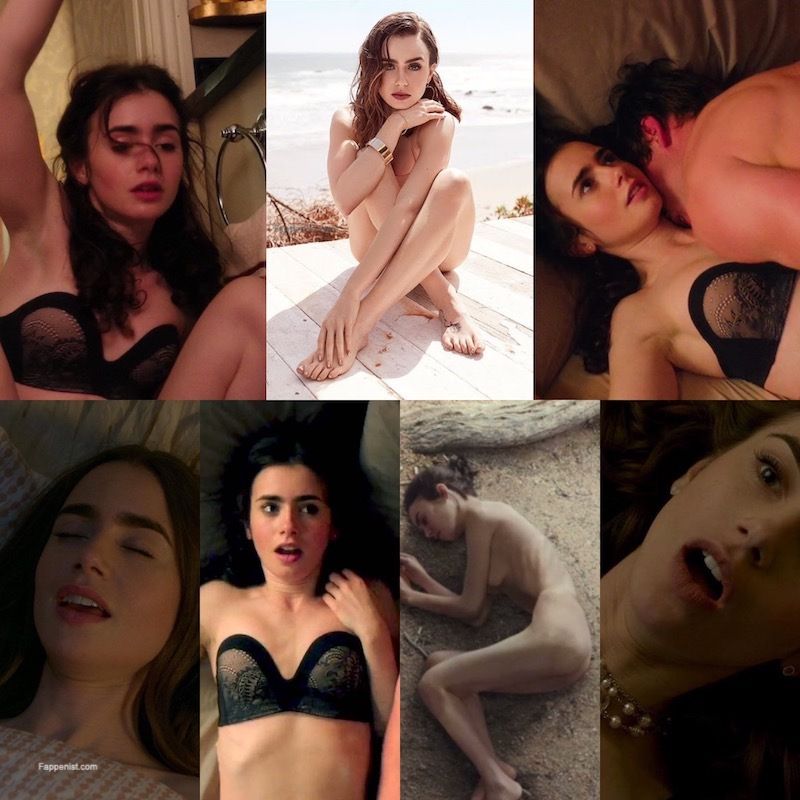 lily collins nude picture
