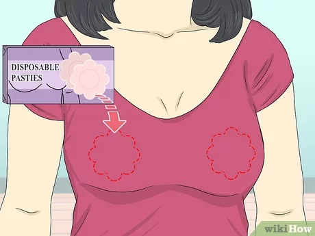 how to hide nipples in a shirt