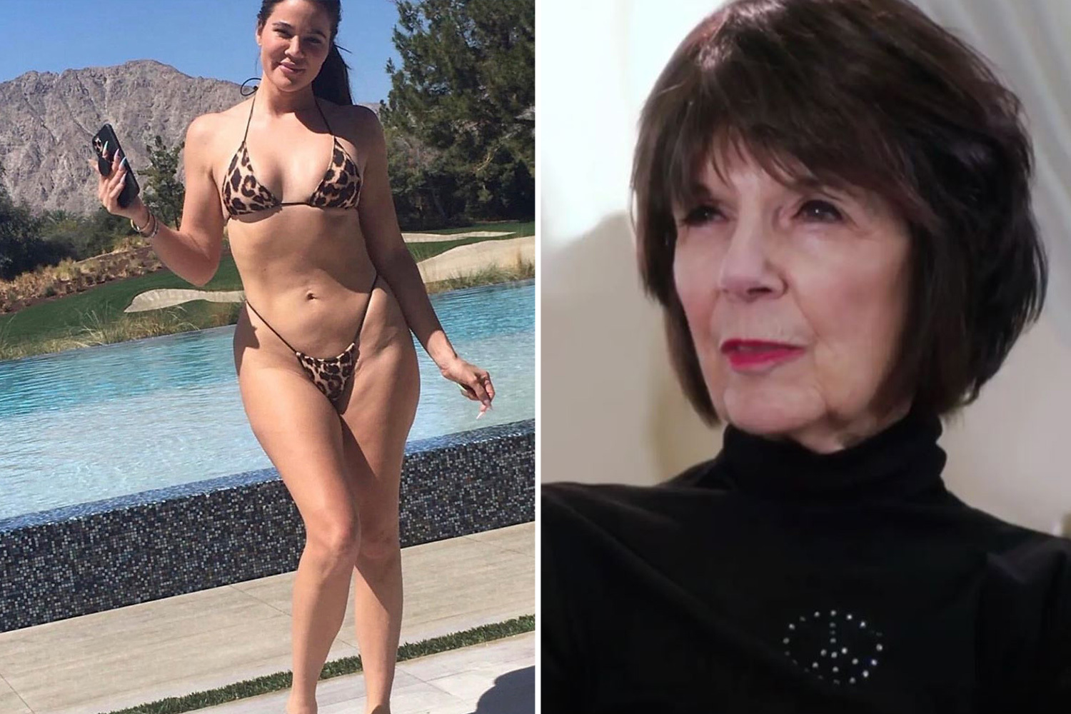 carol barrientos recommends Grandma Wearing A Thong