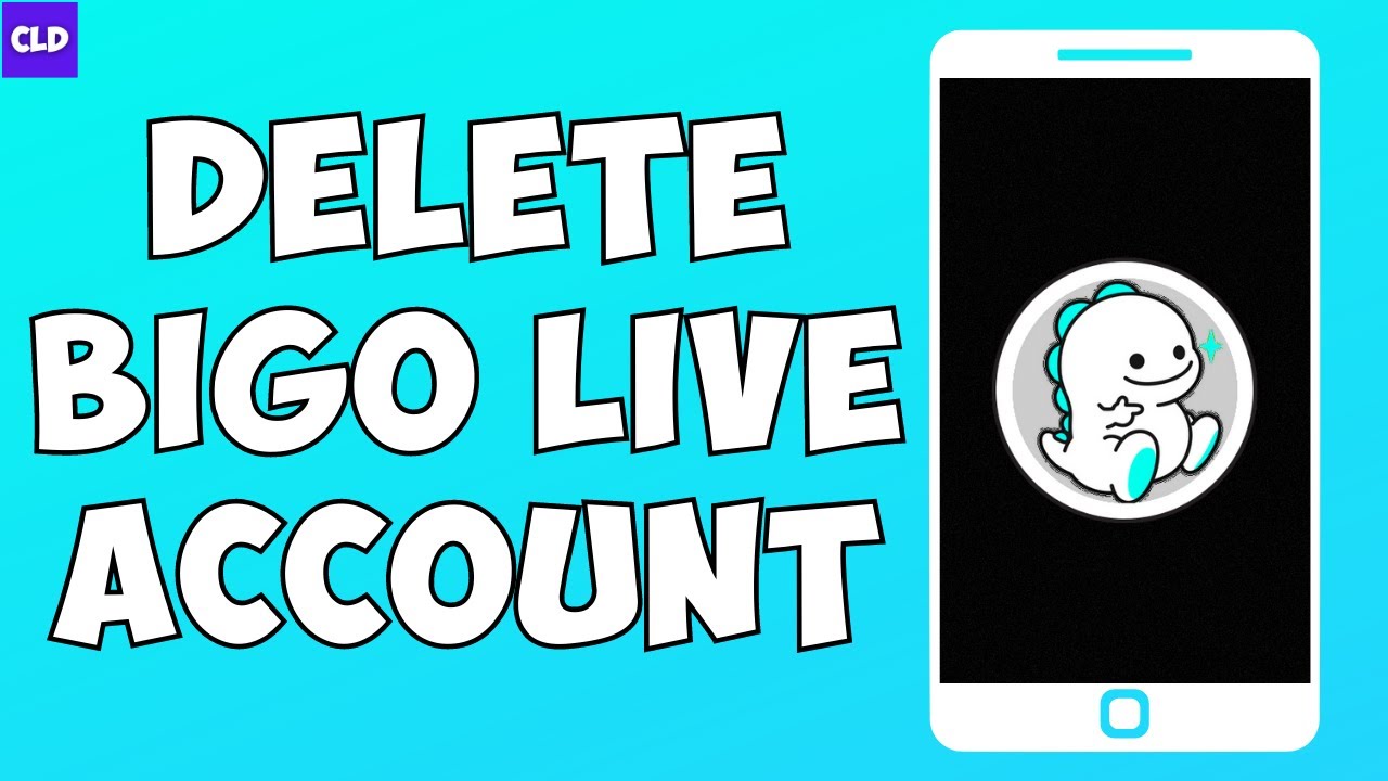 delete bigo live account