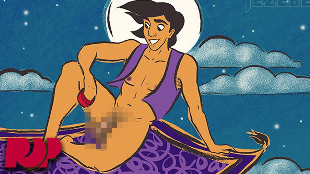 disney characters naked