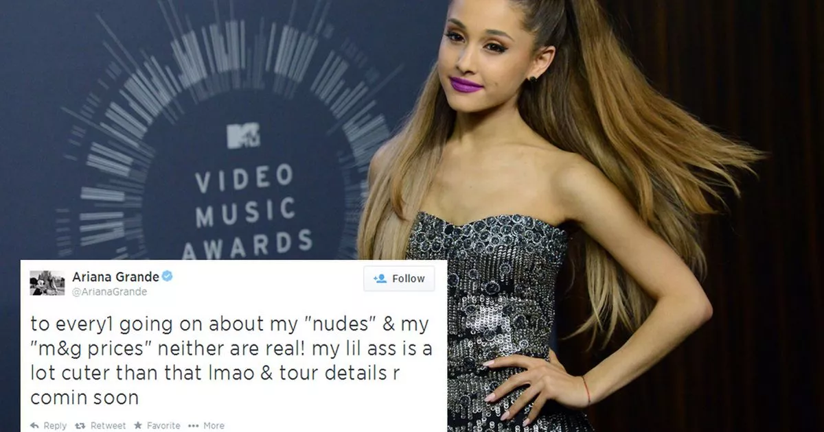 Best of Does ariana grande have nudes