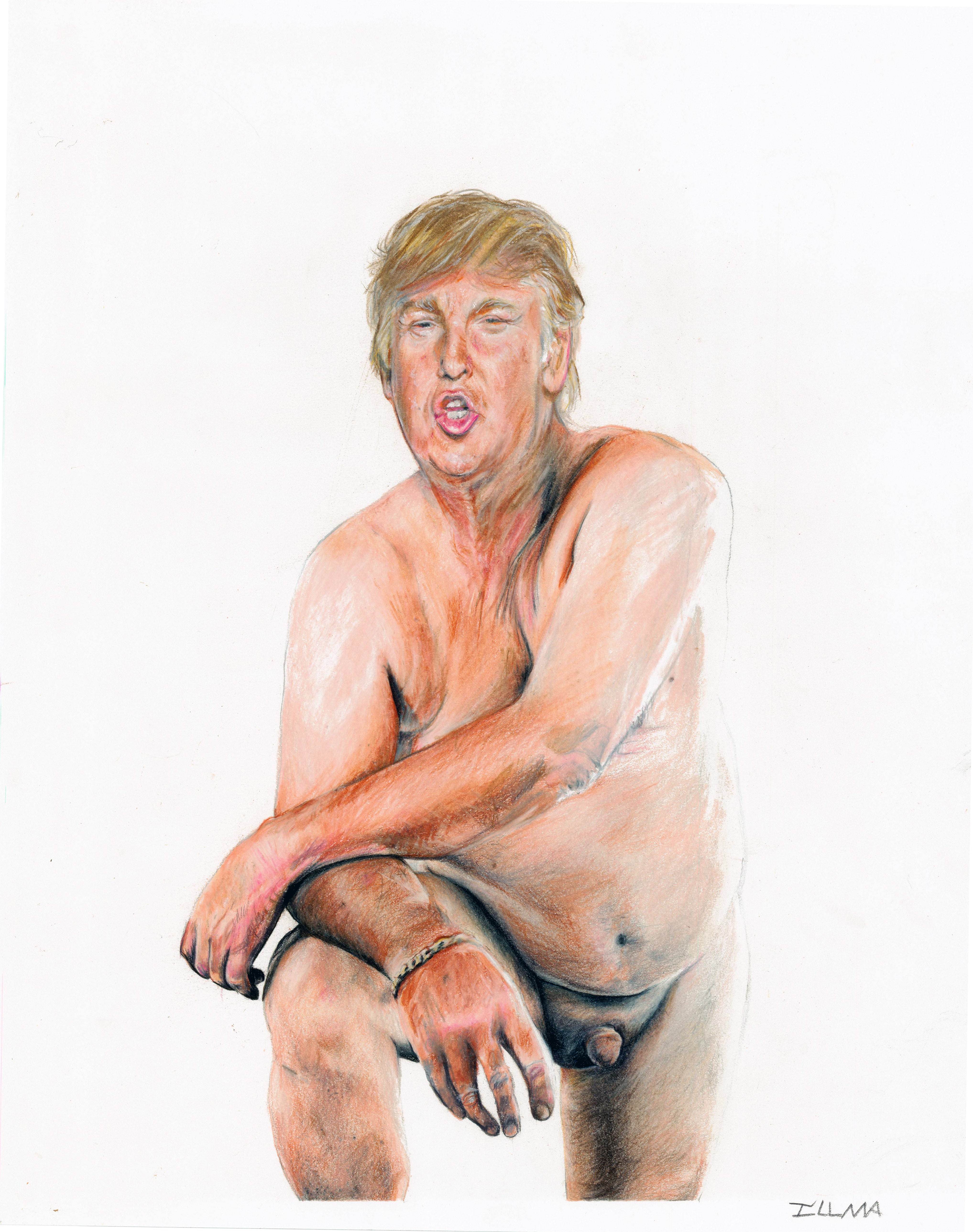 Donald Trump Naked Picture selling porn