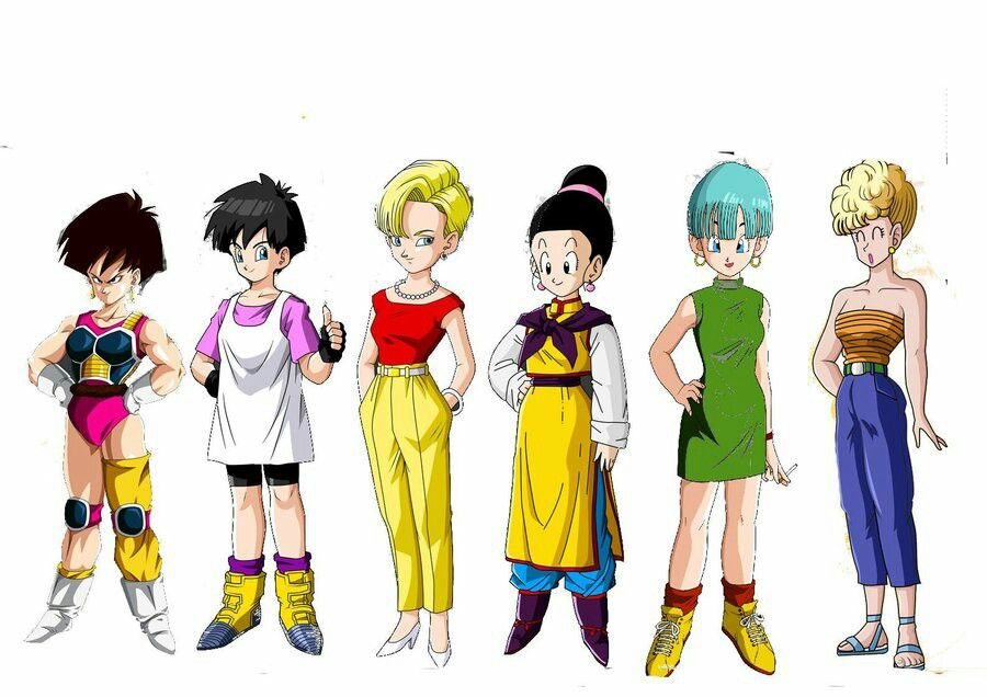 Best of Dragon ball z girl characters